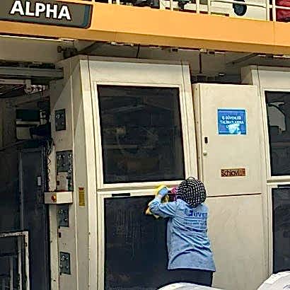 Makina temizliği